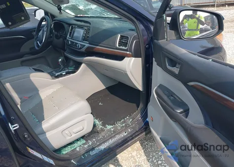 2016 Toyota Highlander Hybrid Limited from USA, damaged, VIN 5TDDCRFH5GS016289